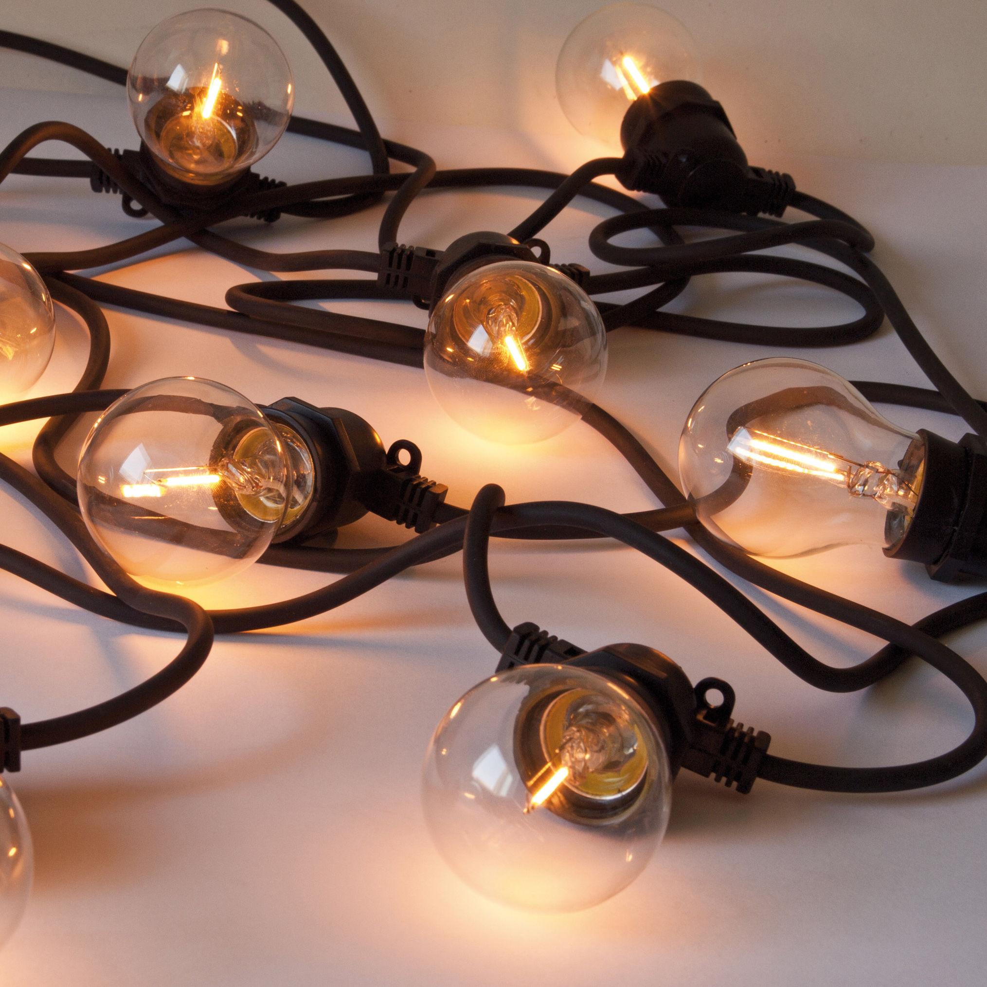 Cordon Lumineux de Noël LED 230V ambré