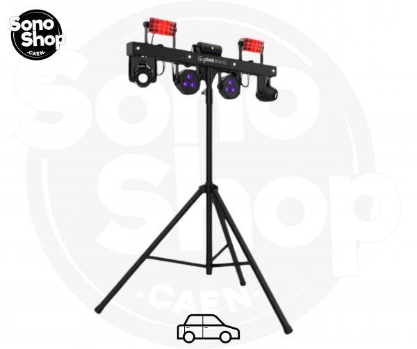 Photo Barre de 8 jeux de lumière autonome