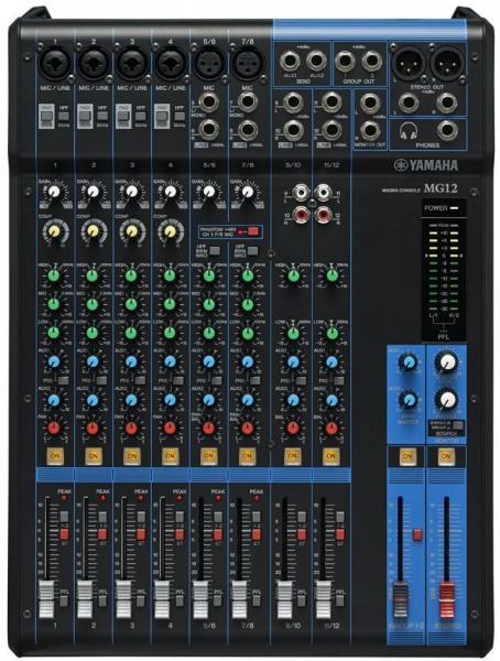 TABLE DE MIXAGE YAMAHA MG12 - Solution de location de matériel pour particuliers à Caen