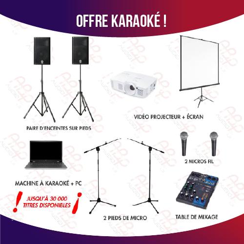 OFFRE KARAOKÉ - Location de matériel audiovisuel à Caen